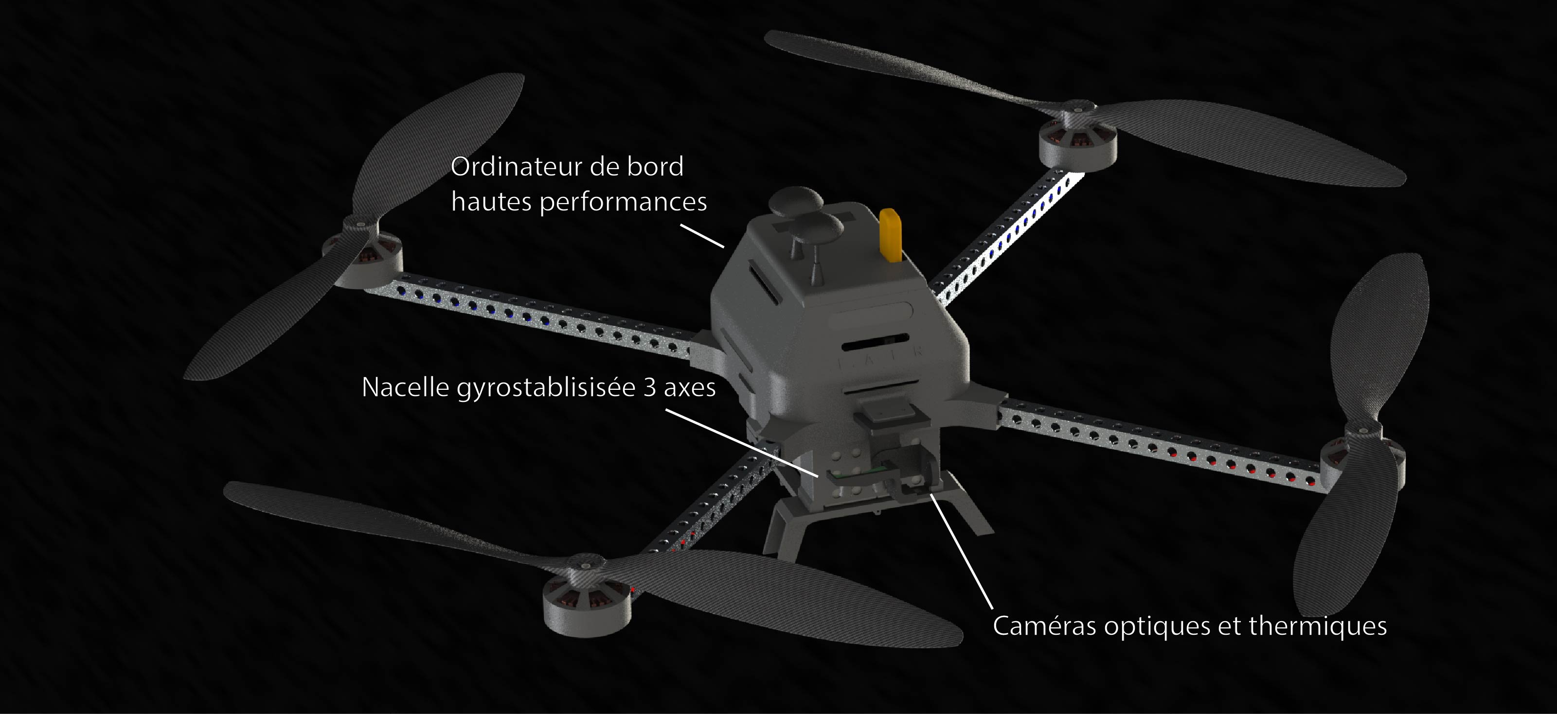 Q_106, une machine polyvalente embarquant tout le matériel nécessaire pour la recherche en environnement hostile.